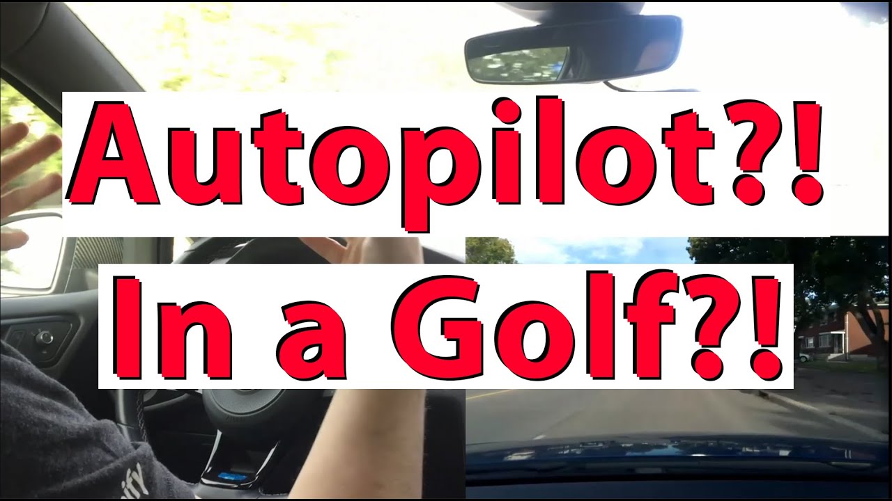 Comma ai's Comma 2 on a 2019 Golf R.