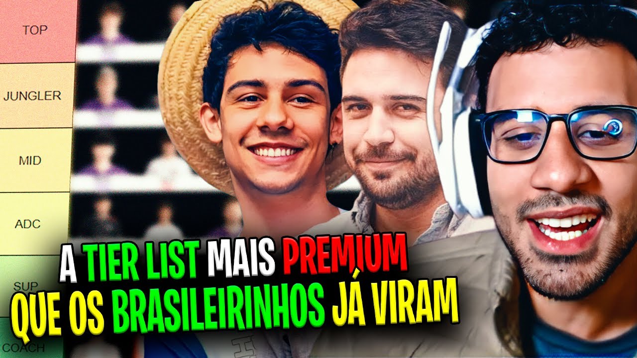 🚨 A MELHOR TIER LIST DO CBLOL 2026 DE TODOS OS TEMPOS! ABSOLUT, BRUCER E KAKAVEL GABARITARAM
