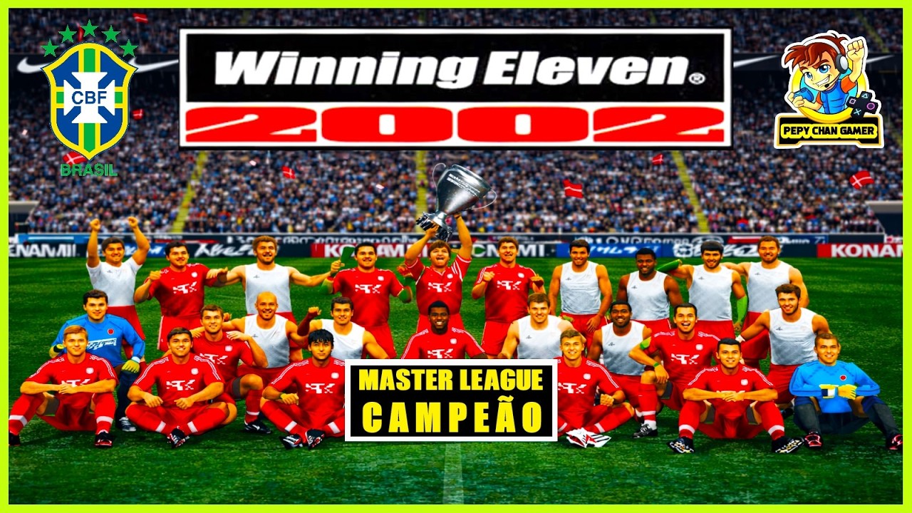 🔴Winning Eleven 2002-✨Master League é Campeão O Melhor do Mundo Chegou! #6 #winningeleven #we2002
