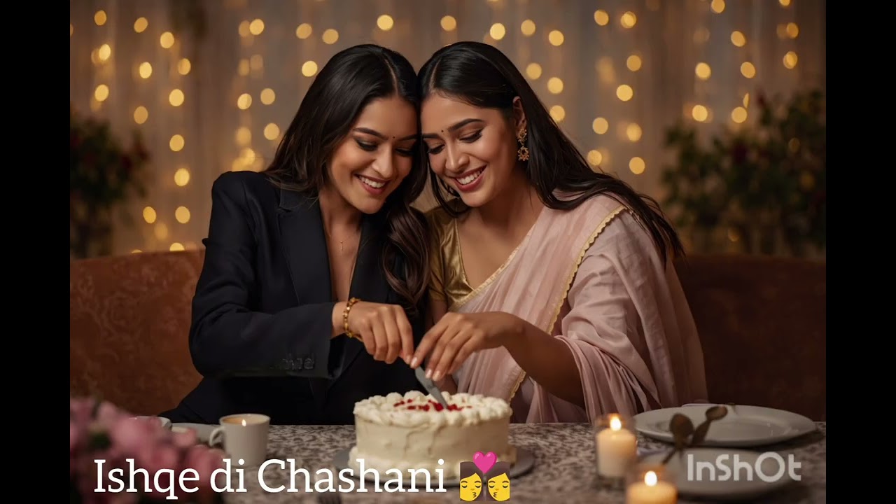 Ishqe di Chashani 👩‍❤️‍💋‍👩 Part // 8 Naina ne banaya cake Tara ke liye ❤️🫀 lesbian story time 