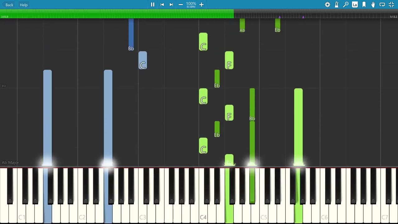 Watcher - Aaron Cherof | Minecraft Piano Tutorial (With Note Labels)