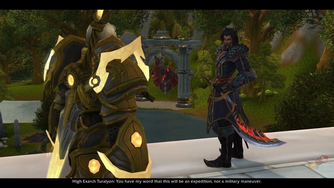 Wrathion Meets Alliance Leaders