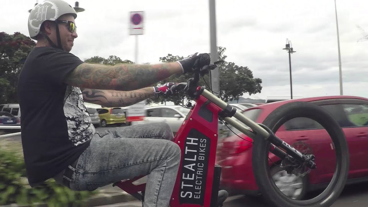 Stealth Electric Bikes - B-52 Wheelie Control.