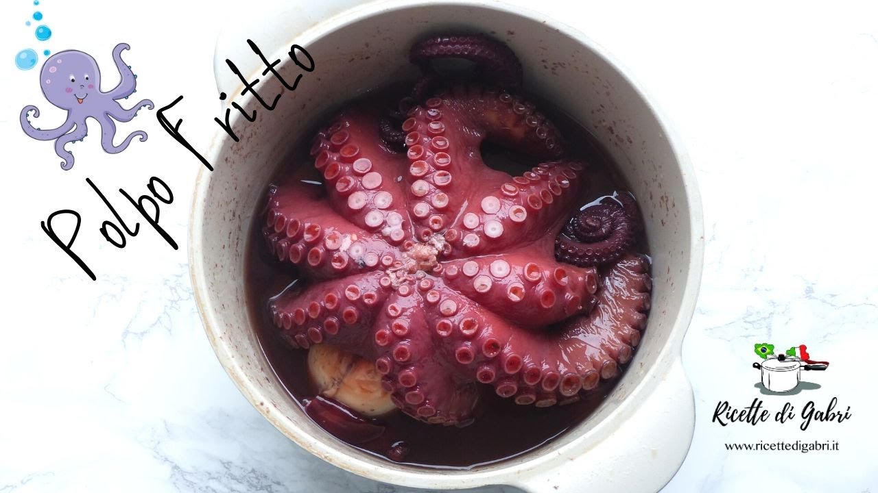 POLPO FRITTO  Frittura Perfetta MORBIDO DENTRO CROCCANTE FUORI Ricetta di Natale - RICETTE DI GABRI