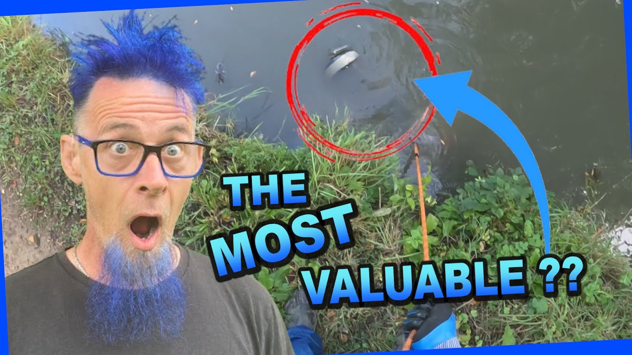 MOST EXPENSIVE Find Yet?! Magnet Fishing TREASURE cleaning the waterways