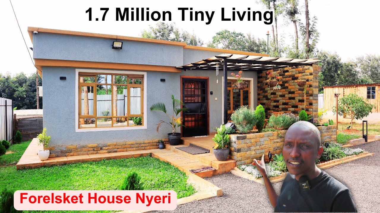 Nyeri Tiny Forest Living/ This House will blow your Mind/ Cost of Construction Kenya