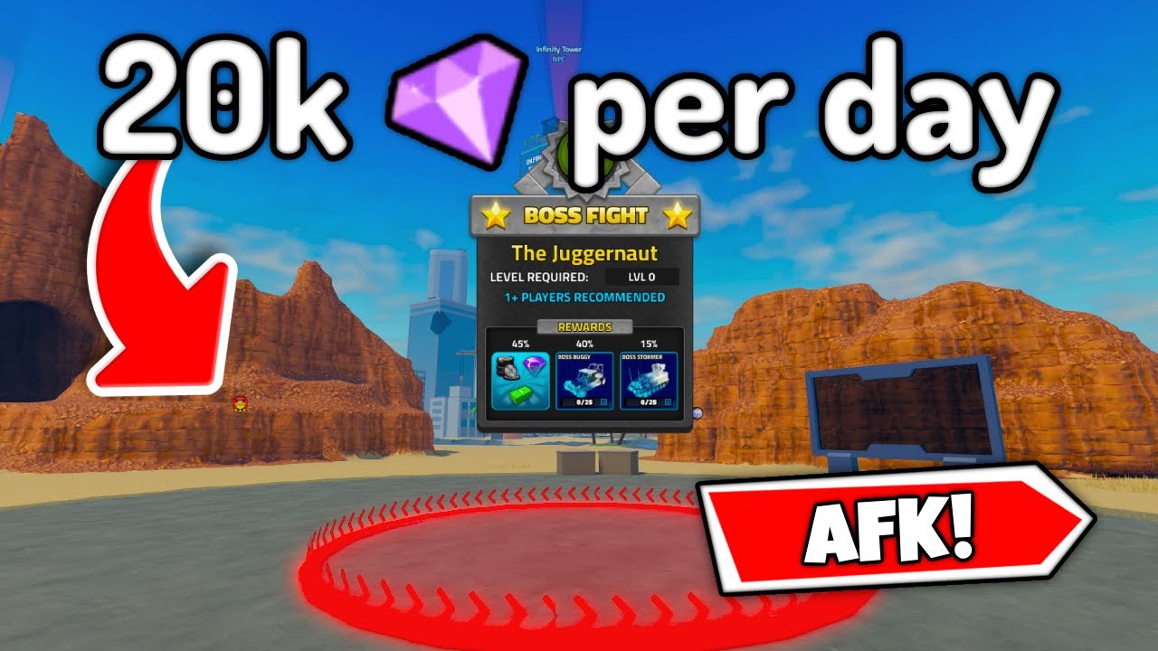 BEST WAY TO AFK FARM GEMS/DIAMONDS! (patched)