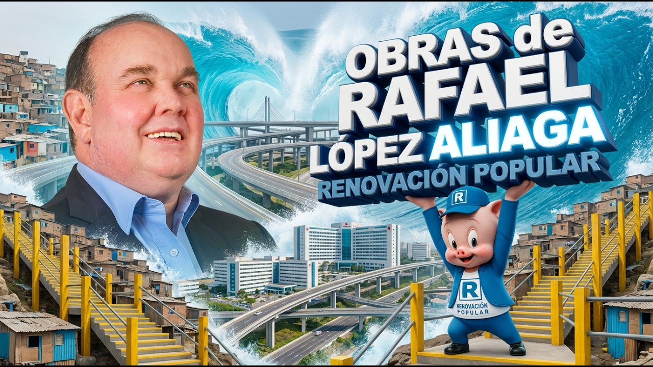 OBRAS de RAFAEL LÓPEZ ALIAGA #renovaciónpopular #rafaellópezaliaga #presidente @rafaellopezaliaga
