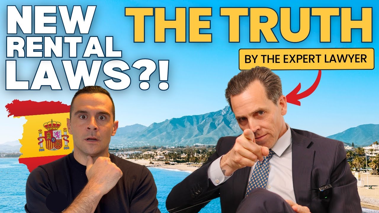 The TRUTH About New Rental Laws & Restrictions in Spain! Expert Lawyer Tells All!