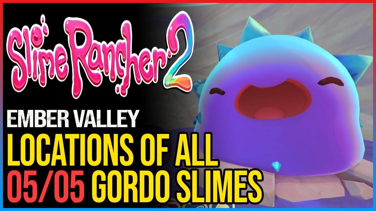 All Ember Valley Gordo Locations Slime Rancher 2