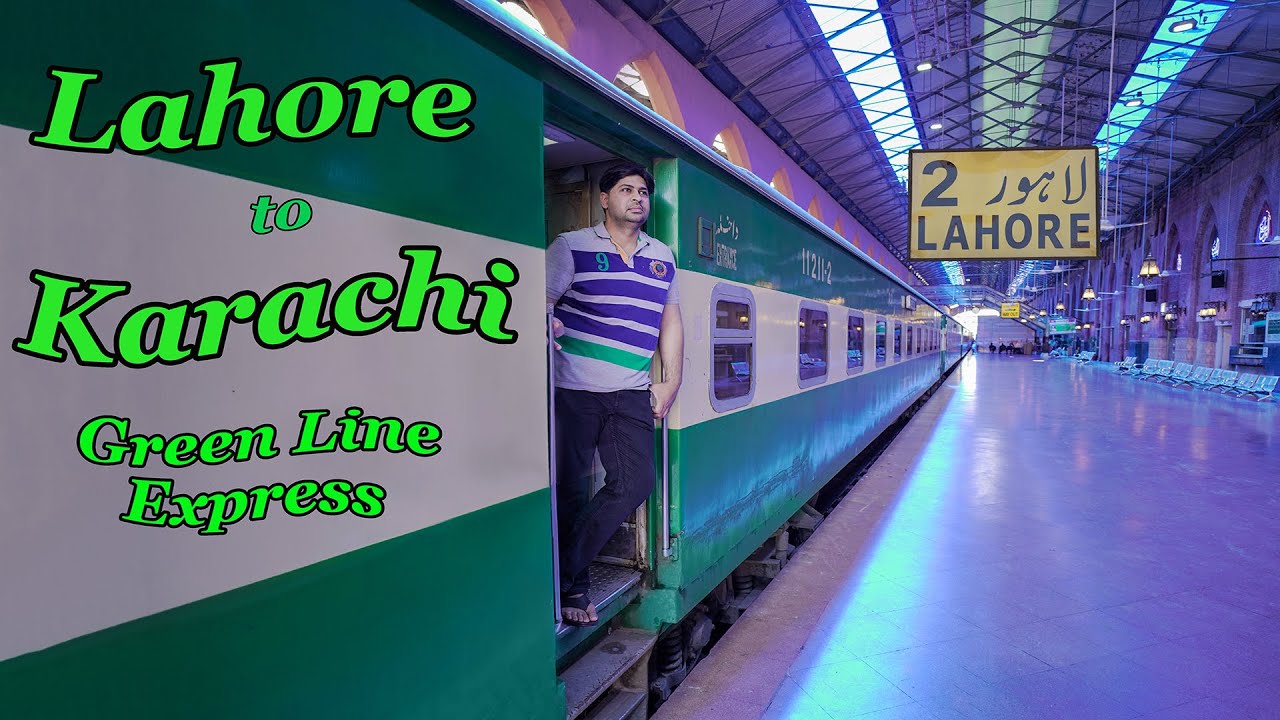 Lahore to Karachi Train journey | Green Line Express | Pakistan Railway | Ahsan Arain