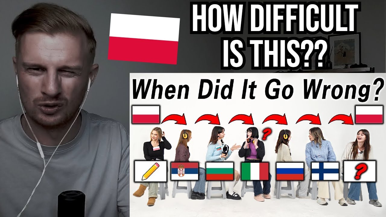 Реакция на то, как польский язык звучит для людей, не говорящих по-польски?