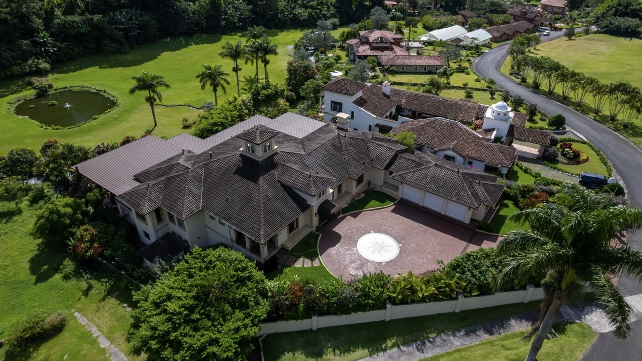 EXQUISITE 14,500 SQ. FT. ESTATE HOME in Boquete Panama - Real Estate Video in Panama