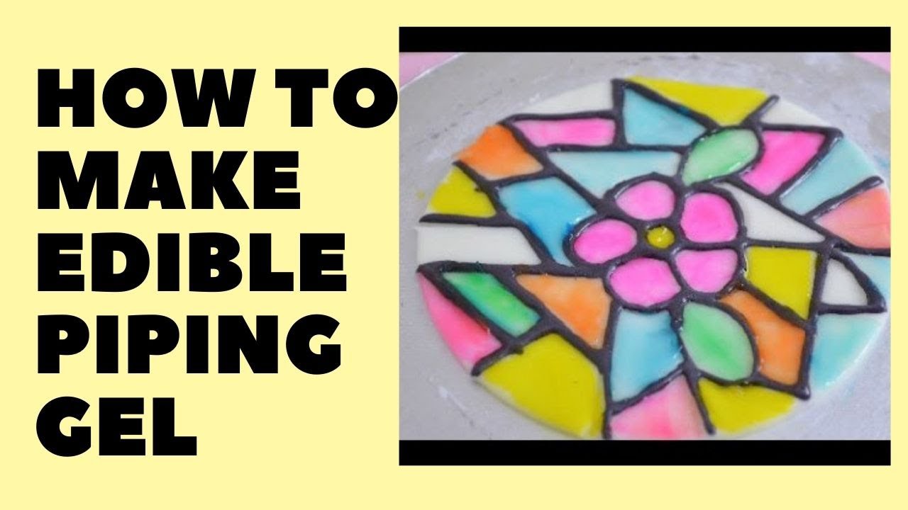 How to Make Piping Gel