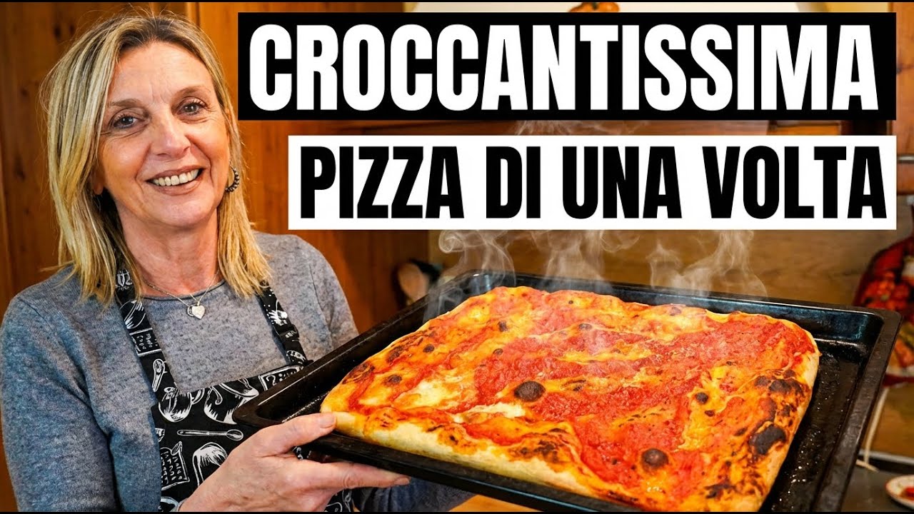 Ricetta Pizza Scrocchiarella fatta in casa: Facile e Croccantissima