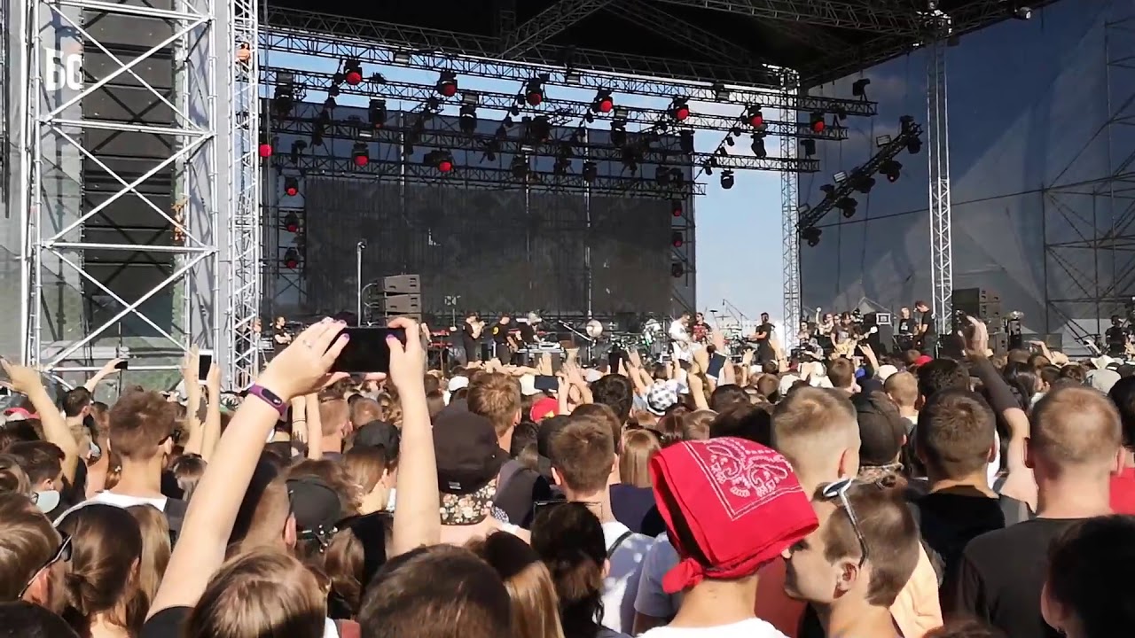 Noize MC - Номера (ЛСП cover) (Минск, 04.08.18) | фестиваль Рок За Бобров