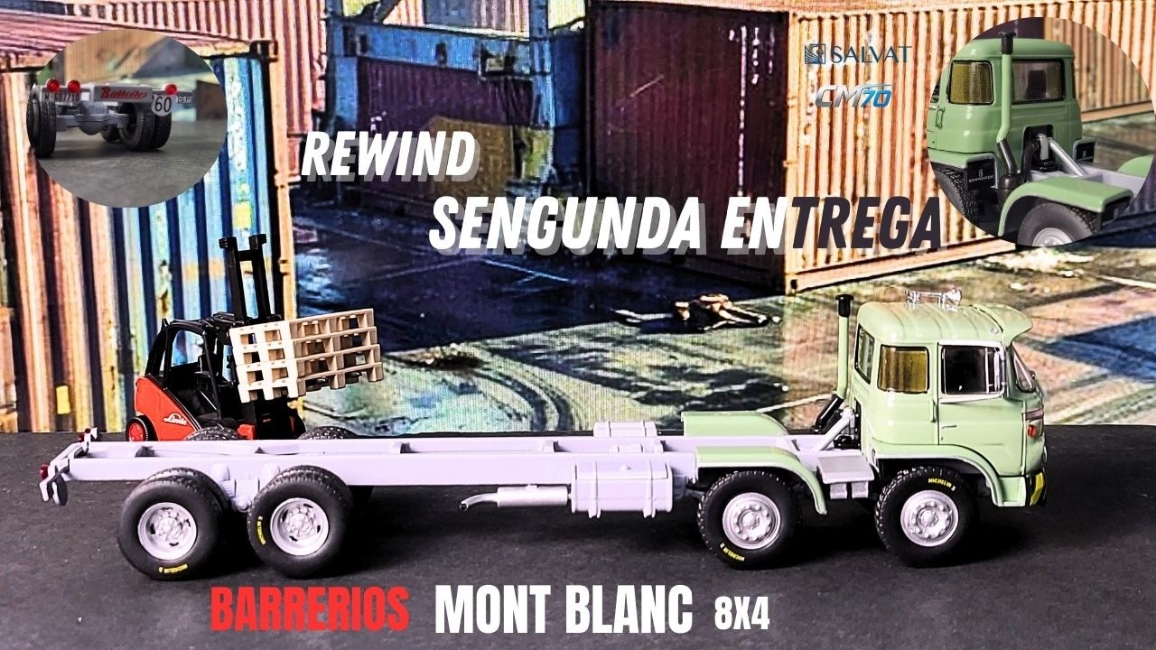Barreiros Mont Blanc    Camiones Españoles  la leyenda del Transporter Español  Segunda Entrega