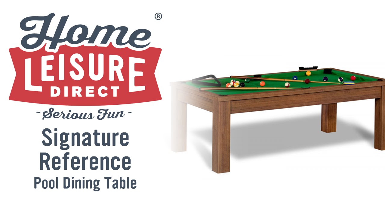 Signature Reference Pool Dining Table