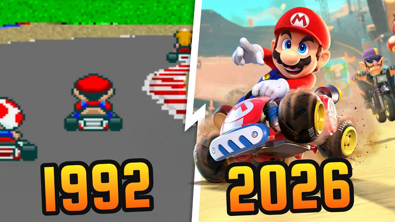 Evolution of Mario Kart