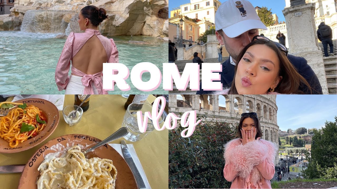 Rome Vlog | a city break with my boyfriend, where we ate + drank, pasta making class | Molly Brooks