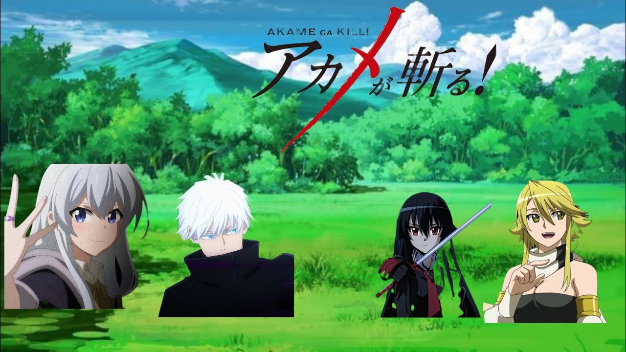 Satoru Gojo en Akame ga Kill - Episodio 1 - Confusión