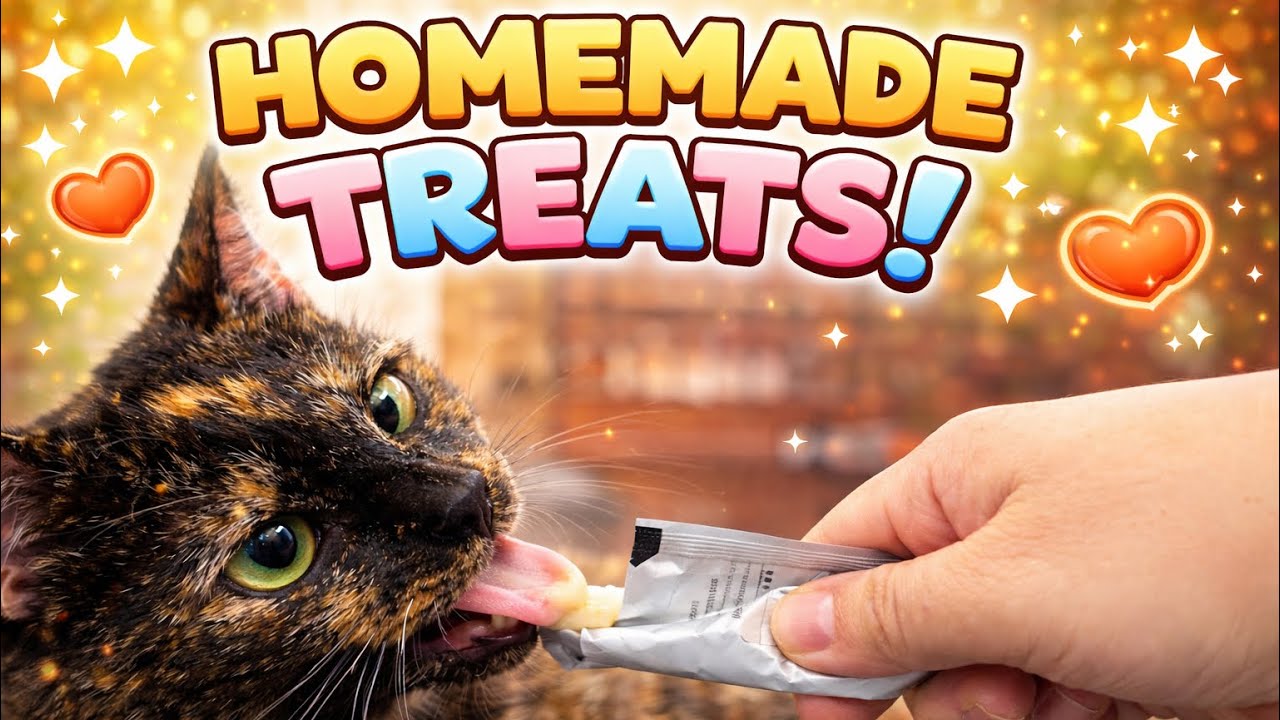 Cat homemade treats 