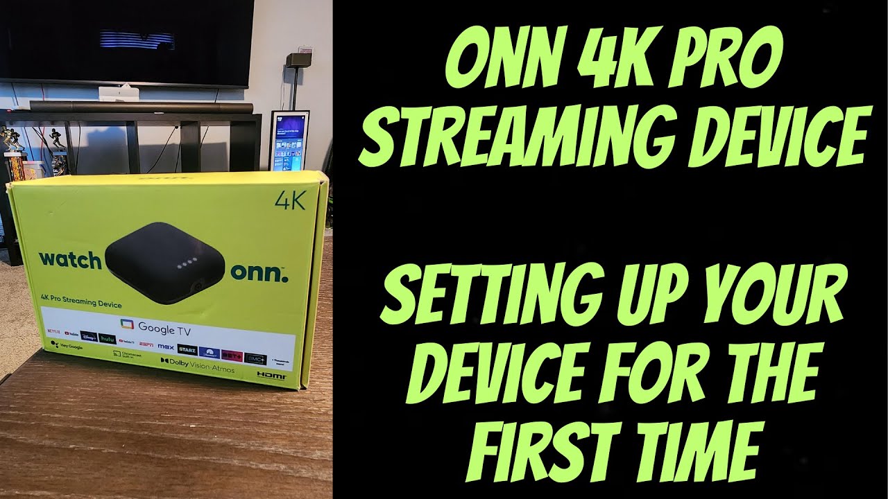 Первая настройка Onn 4K Pro | Что делать после входа в систему |