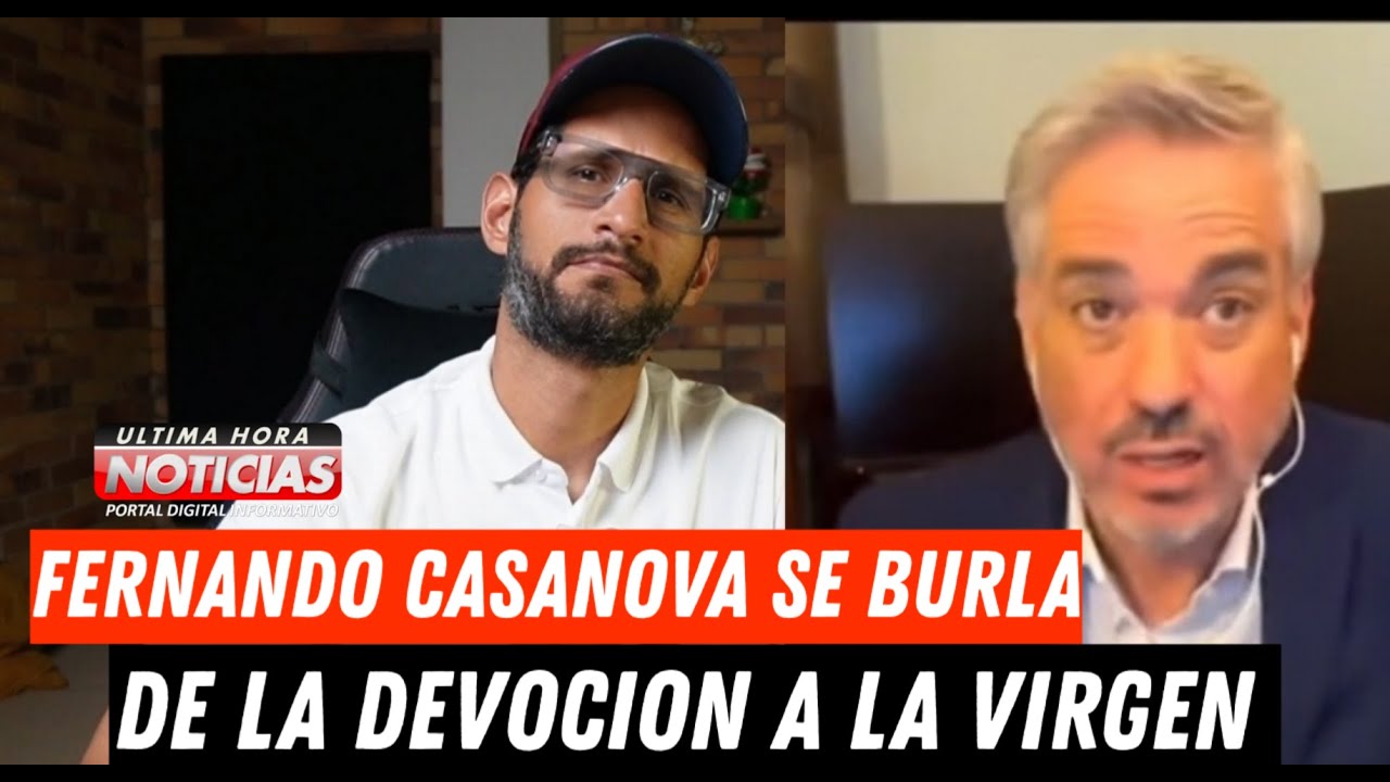Fernando Casanova se BURLA de la devoción a la VÍRGEN DE GUADALUPE 😮