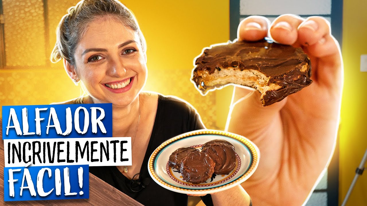 Como fazer ALFAJOR com bolacha maria