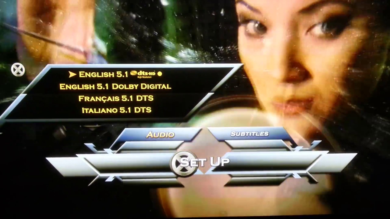 X-MEN 2(2003) BLURAY MENU