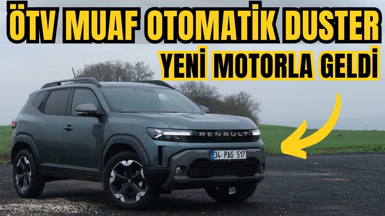 Renault Duster 1.3 Tce Test Sürüşü I Sadece Motorlar Değişmedi! I ÖTV Muaf ve Otomatik