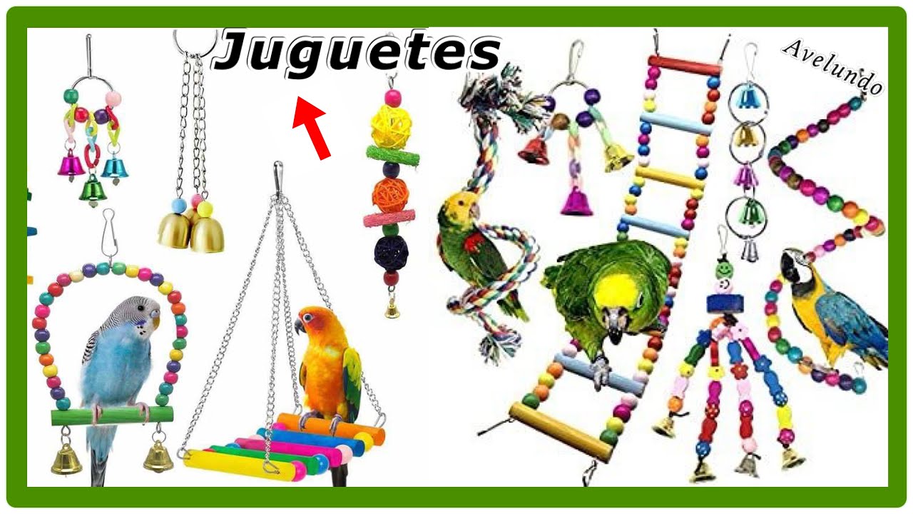 Juguetes para periquitos