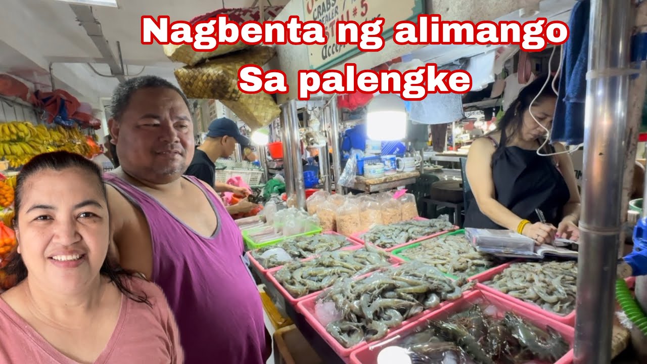 Nakahuli ng malaking padyaw + Nagbenta kami ng alimango sa palengke