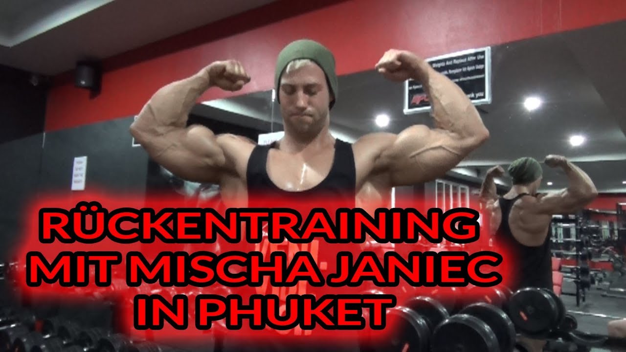 ProBro Natural Bodybuilding - Rückentraining mit Mischa Janiec in Phuket