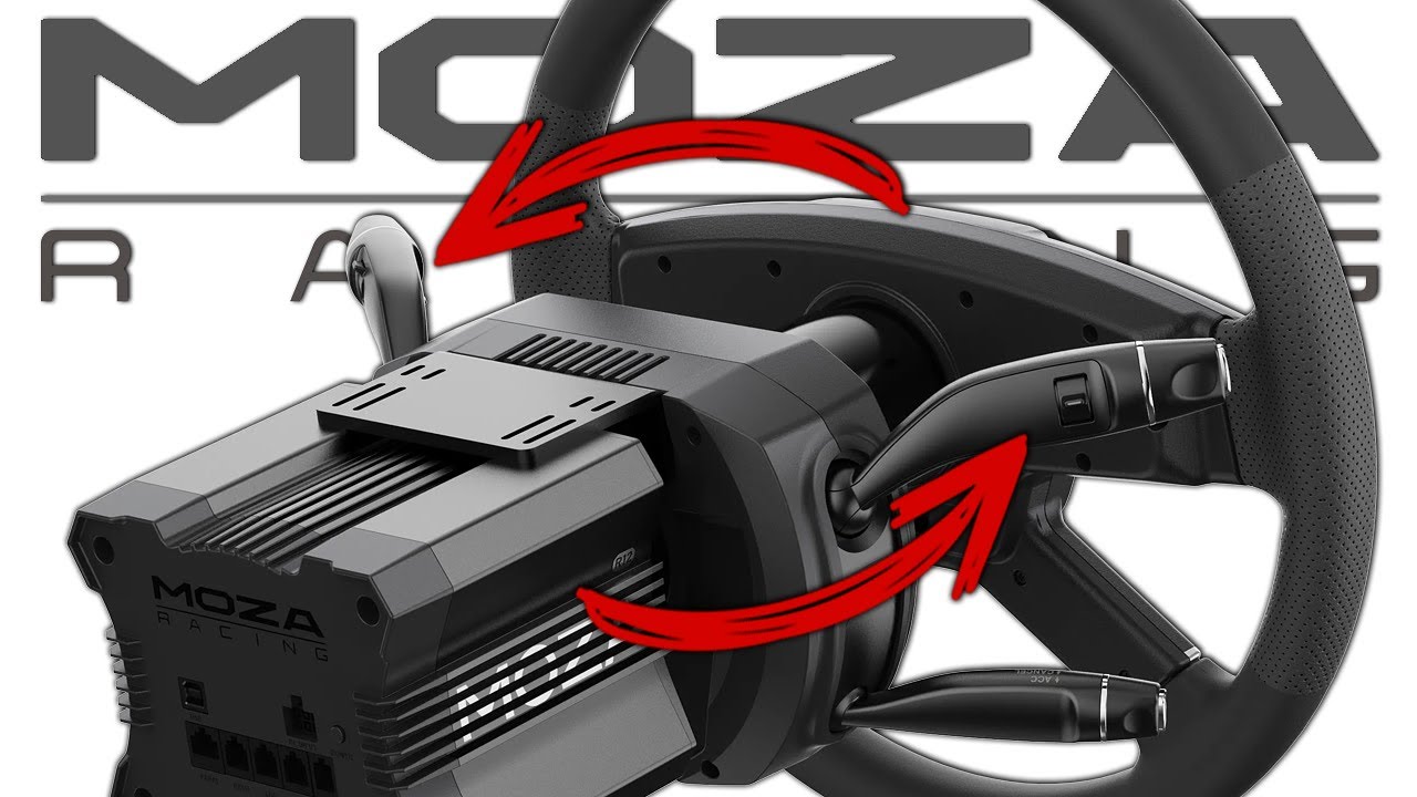 УНИКАЛЬНЫЙ ДЕВАЙС ДЛЯ ПОКЛОННИКОВ ETS2 / ATS — ПОДРУЛЕВЫЕ ПЕРЕКЛЮЧАТЕЛИ MOZA Multi-function Stalks