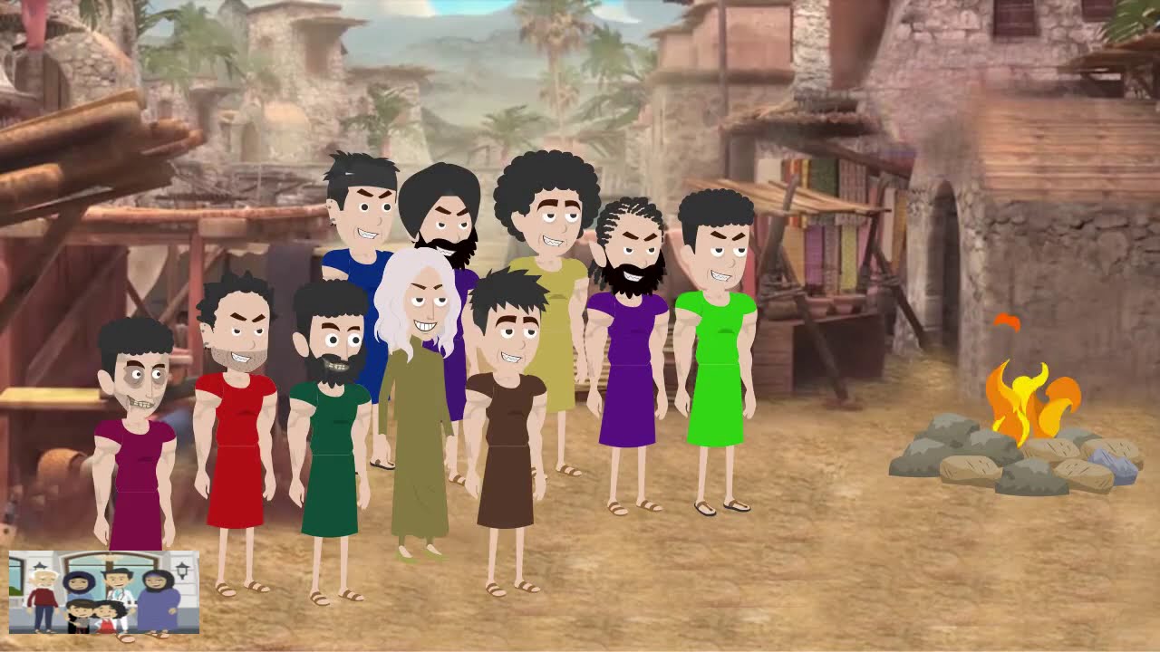 ♂️💔♀️ سيدنا لوط عليه السلام - عائلة الدكتور حمزة - قصص الأنبياء ♀️💔♂️