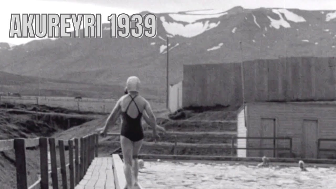 Sundlaug Akureyrar árið 1939