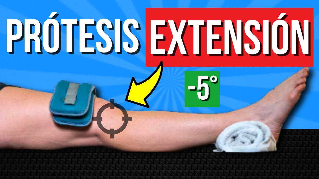 6 Ejercicios para Lograr EXTENDER Completamente La Rodilla Tras La PRÓTESIS de RODILLA