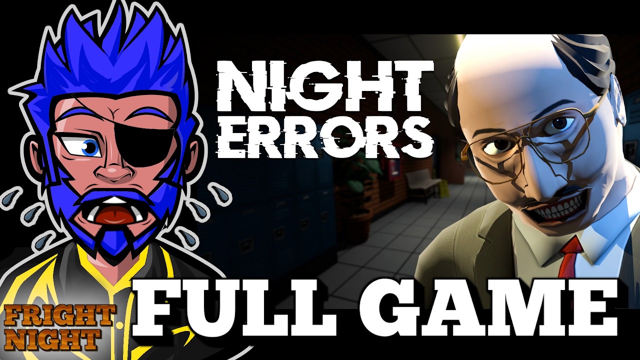 Hunting Terrifying School Anomolies! &brvbar; Night Errors Early Access Demo &brvbar; Playthrough &brvbar; Full Game
