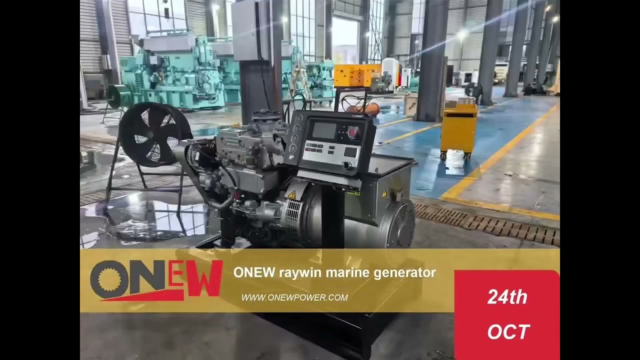 ONEW raywin marine generator