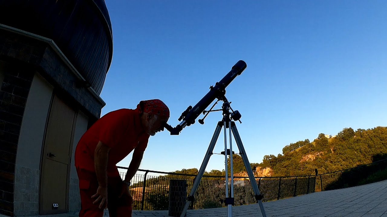 Telescopio Sky Watcher 70 / 900  eq1  istruzioni  video montaggio