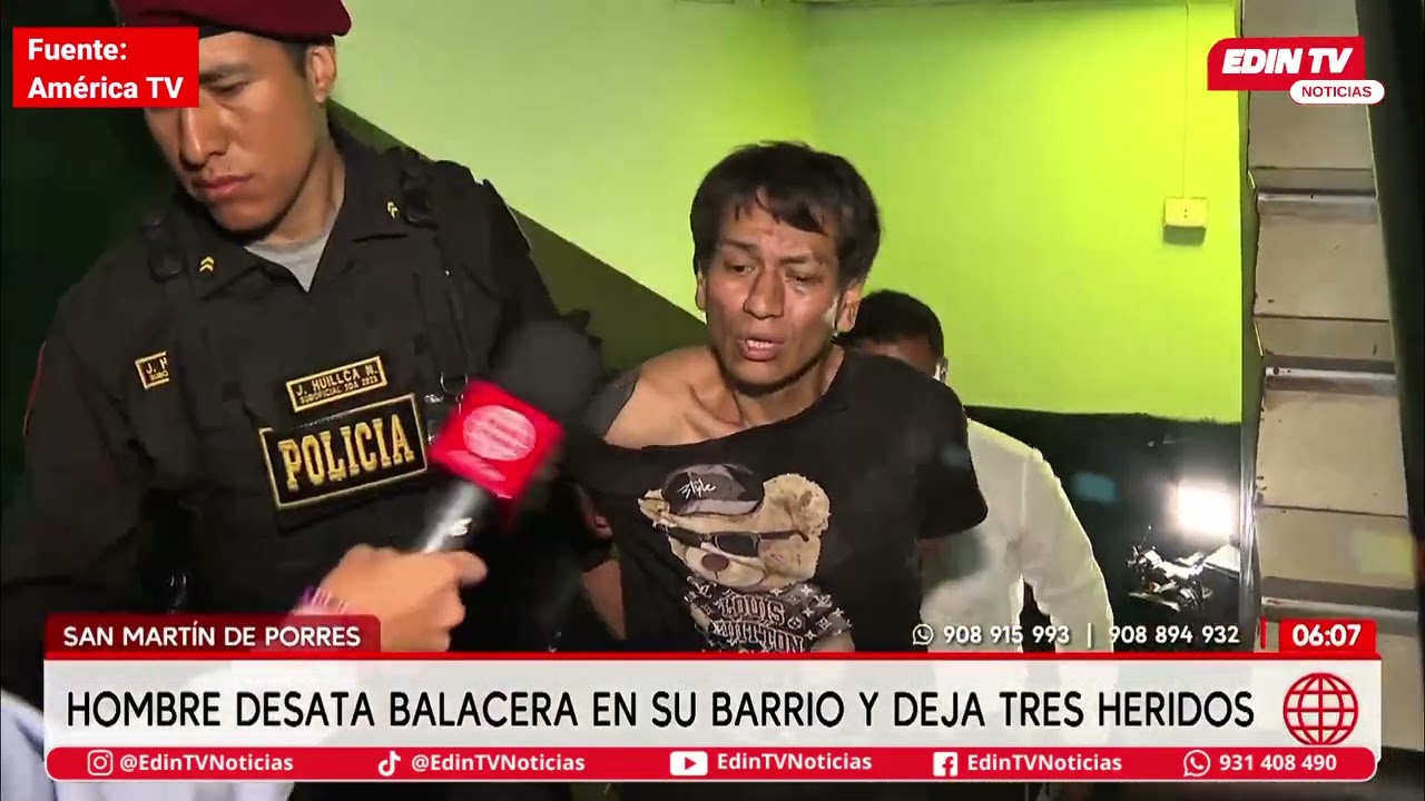 SMP: Hombre desata balacera y hiere a dos niños y un adulto