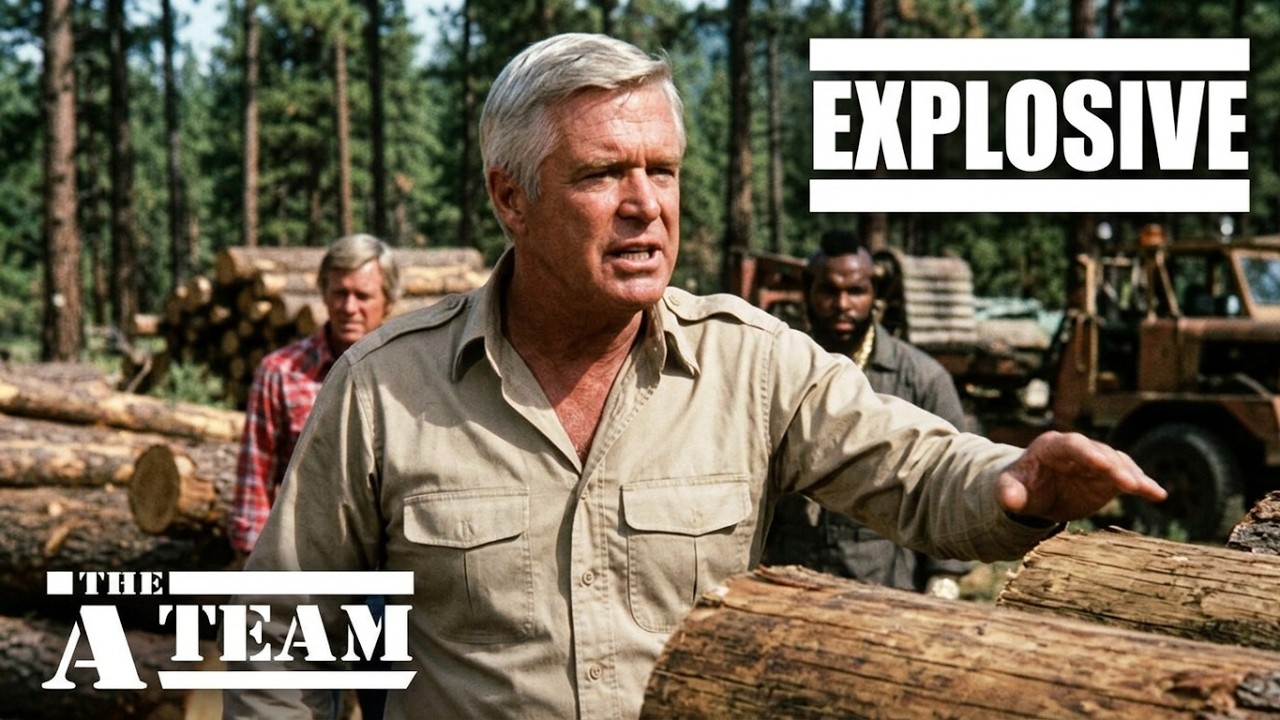 Explosive Logging Sabotage | The A-Team