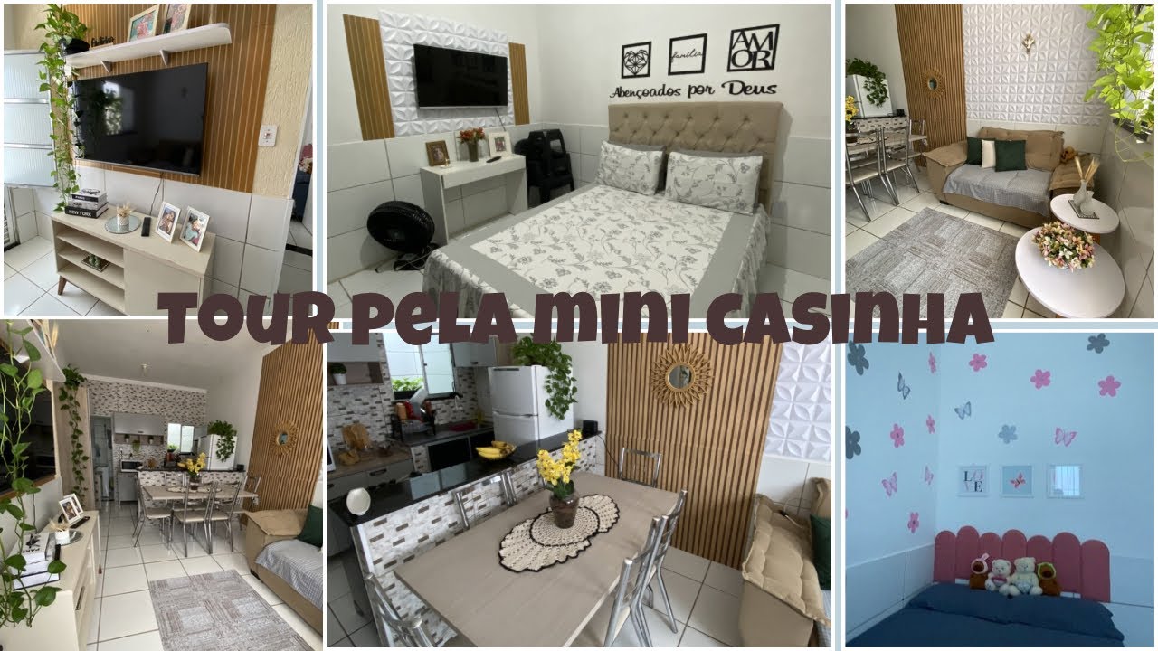 TOUR PELA MINI CASINHA/ ATUALIZAÇÕES 🏠