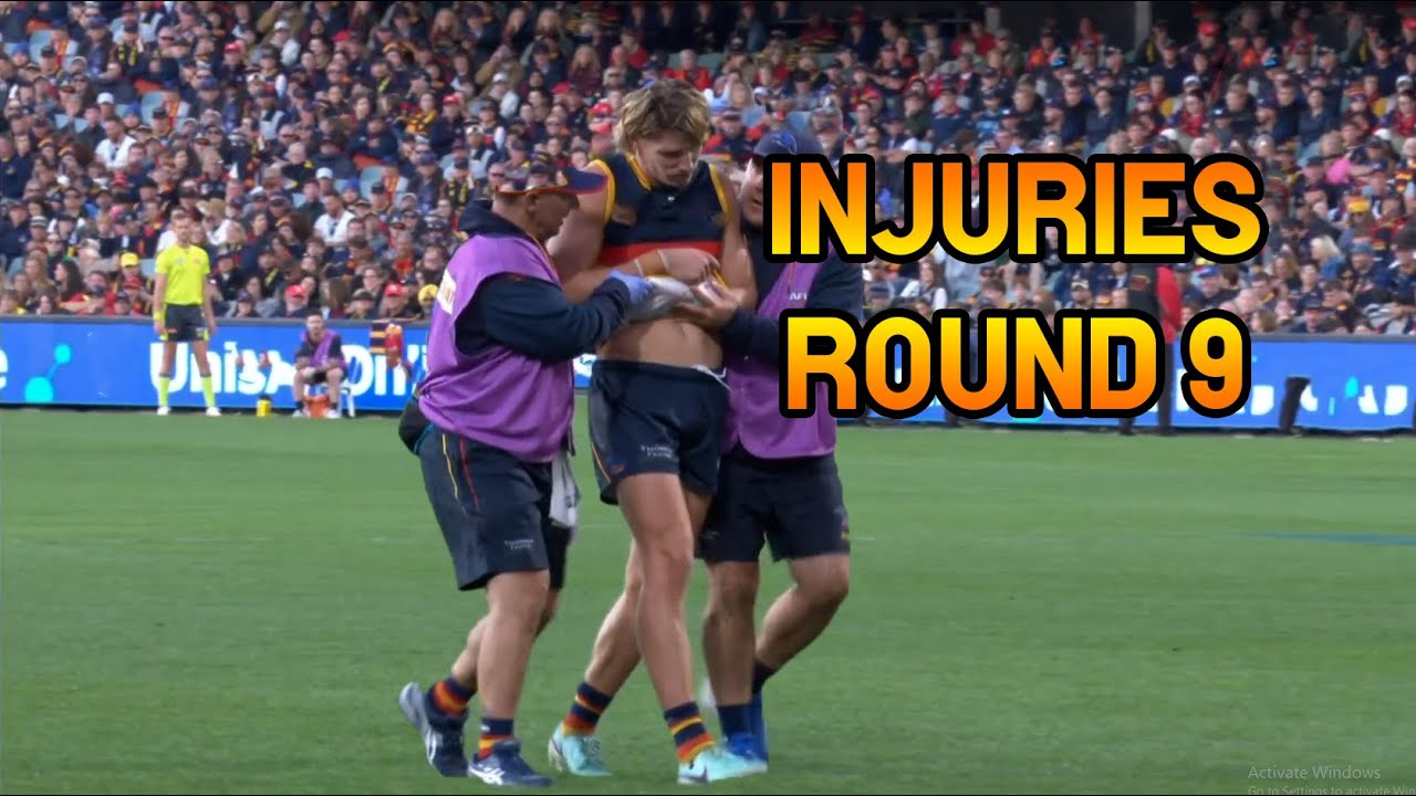 Every Injury in Round 9 AFL - Who Is Injured From Your Team?