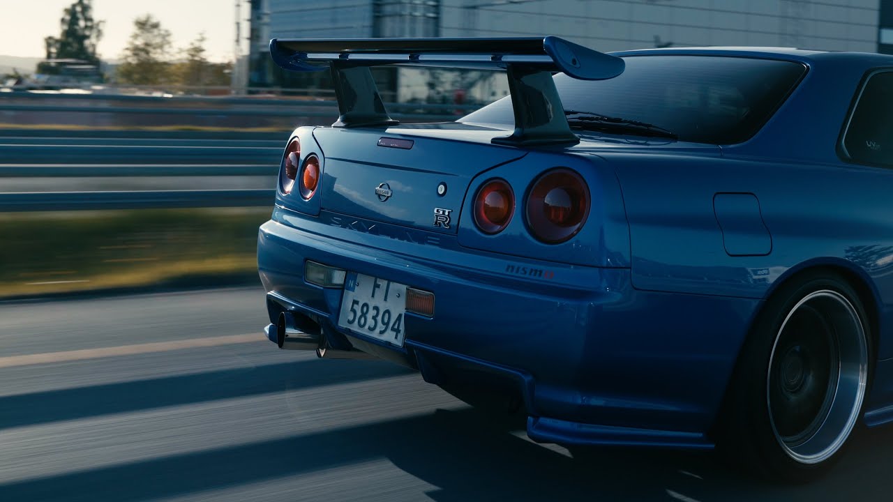 Nissan Skyline R34 GTR in Norway