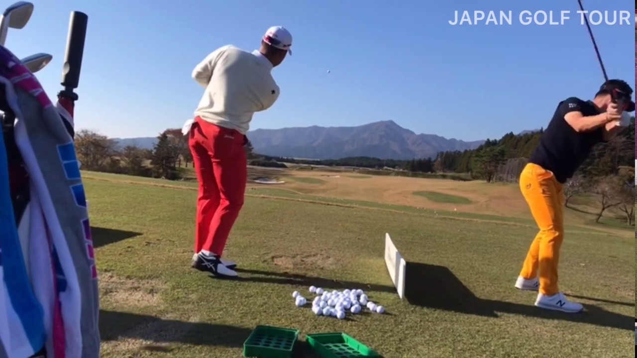 【練習場】三井住友VISA太平洋マスターズ1st round Driving Range