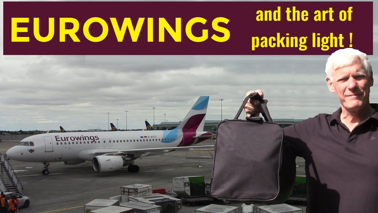 EUROWINGS A319 (and the Art of Packing Light)