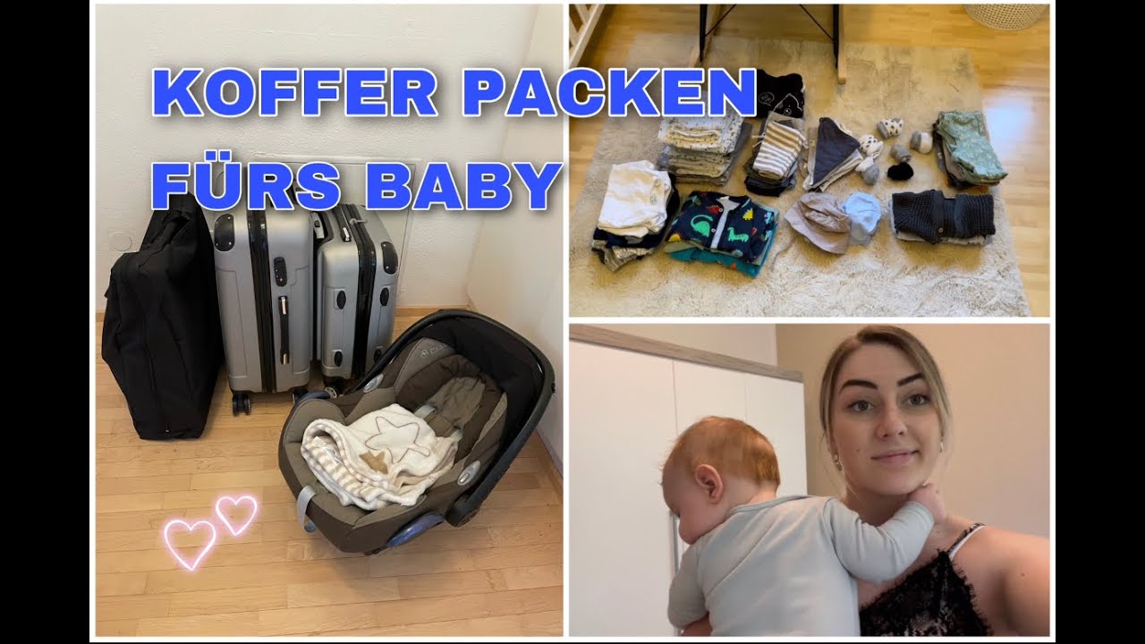 REISEN mit BABY - Koffer packen für Emilio 🧳👶🏼 | LuMiLio