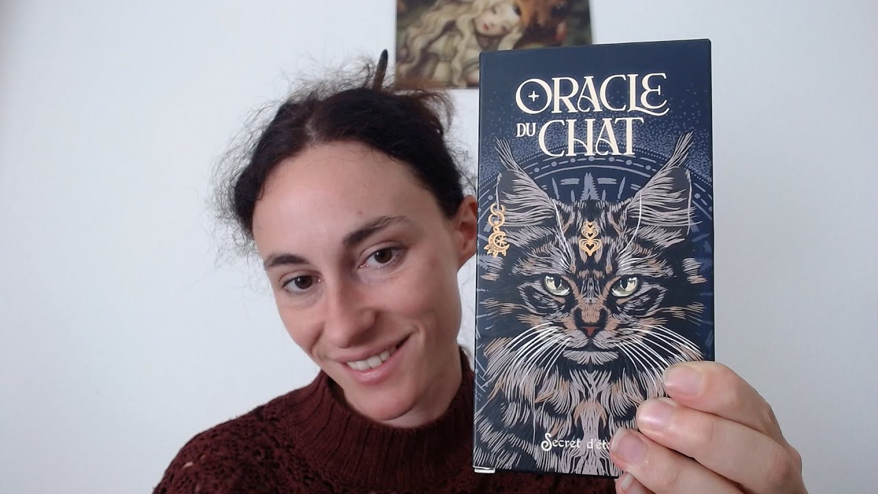 Oracle du chat de Anne-Sophie Casper 🐱 ( review + Tirage à la fin )